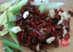 Illustration of home-cooked Kung Pao Chicken 6