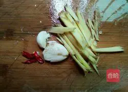 Illustration of salt and pepper steamed fish 2