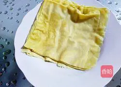 Illustration of how to make louvered meat 2