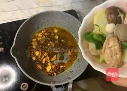 Illustration of home version of spicy hotpot 4