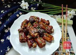 Illustration of how to make plum juice short ribs 8