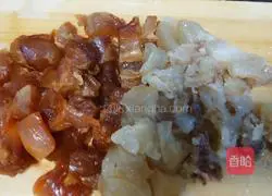 Illustration of how to stir-fry beef tendon 3