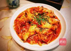 Illustration of how to make roasted chicken wings with cherry tomatoes 12