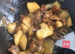 Illustration of the home version of chicken stew 7