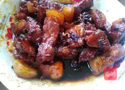 Illustration of how to make braised pork 5