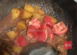 Illustration of how to stew beef brisket with tomatoes and potatoes 13