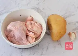 Black Pepper Potato Chicken Bento Recipe Illustration 1