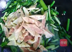 Illustration of how to make leek powder and kudzu residue 3