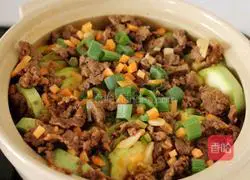 Zucchini minced meat pot recipe 11