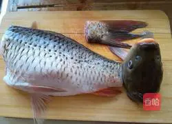 Illustration of how to make carp with pepper 2