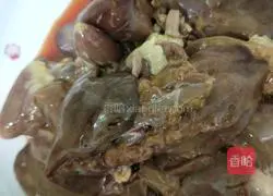 Illustration of how to make chicken liver stewed with potatoes 1