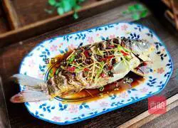 Illustration of how to steam wild carp 13