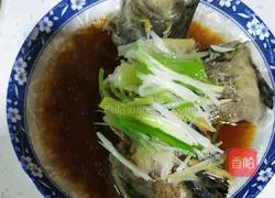 Illustration of how to make steamed grouper 14