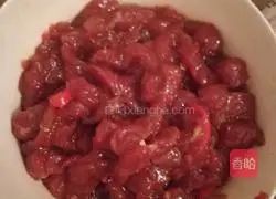 Illustration of how to make beef tea tree mushroom 3