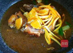 Illustration of how to make orange-flavored pork ribs 11