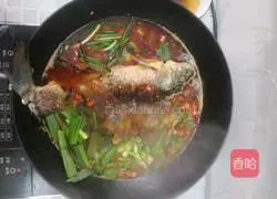 Illustration of home-style braised fish with crispy skin and tender meat 9