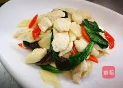 How to make lotus chicken slices 6