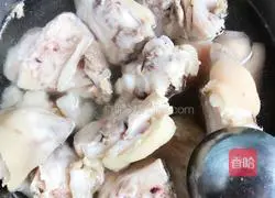 Illustration of home-style stewed pig trotters 5