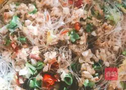 #山西# Steamed Garlic Vermicelli with Baby Cabbage Illustration 6