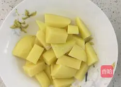 Potatoes Illustration of how to make pork ribs 1