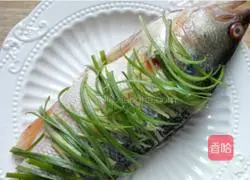 Illustration of how to make steamed seabass 4