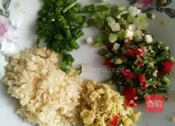 Illustration of how to make garlic steamed shrimp 3