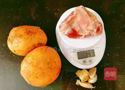 Potato roasted beef tendon Practice illustration 2