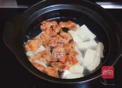 Illustration of how to make crispy meat and tofu soup 6