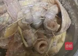 Illustration of how to make Su-style hairtail roll 4