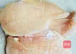 Illustration of how to make chicken breasts with black pepper sauce 3