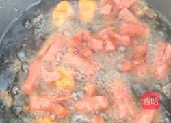 Illustration of how to make chicken popcorn 7