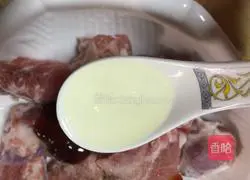 Illustration of how to make glutinous millet steamed pork ribs 10