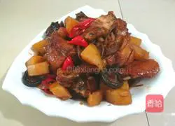 Illustration of how to make stuffed chicken with mushrooms 9