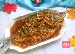 Braised bream recipe 1