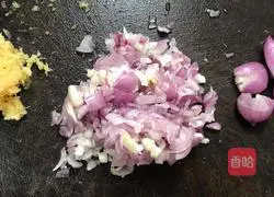 Illustration of how to make the scallion-glazed chicken from Xiangcry next door 3