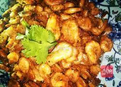 Illustration of how to make crispy river shrimp 8