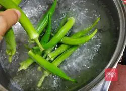 Illustration of how to make egg-flavored okra 9