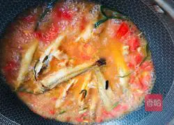 Illustration of how to make tomato sardines 11