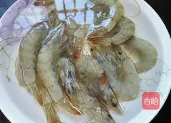 Illustration of Braised Prawns 1