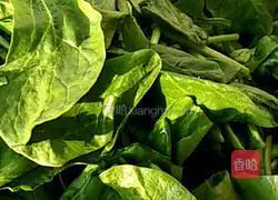 Illustration of how to make spinach with gluten 1