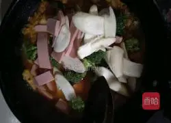 Illustration of spicy cabbage soup recipe 7