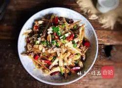 Illustration of steamed dried fish 10