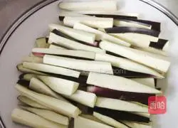 Illustration of steamed eggplant 2