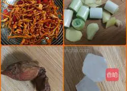 Illustration of how to make sauce-flavored pig's trotters 1