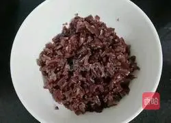 Illustration of how to make minced tofu bento 1