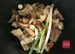 Illustration of braised yam ribs 7