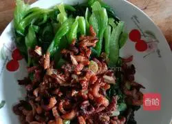 Illustration of how to make garlic, sea rice and rapeseed 3