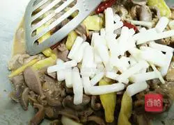 Illustration of how to make lotus root and chicken gizzards soaked in sansho pepper 7