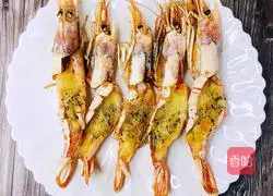 Cheese Baked Red Shrimp Recipe Illustration 8