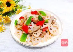 Illustration of Stir-fried Lotus Root 21